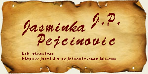 Jasminka Pejčinović vizit kartica